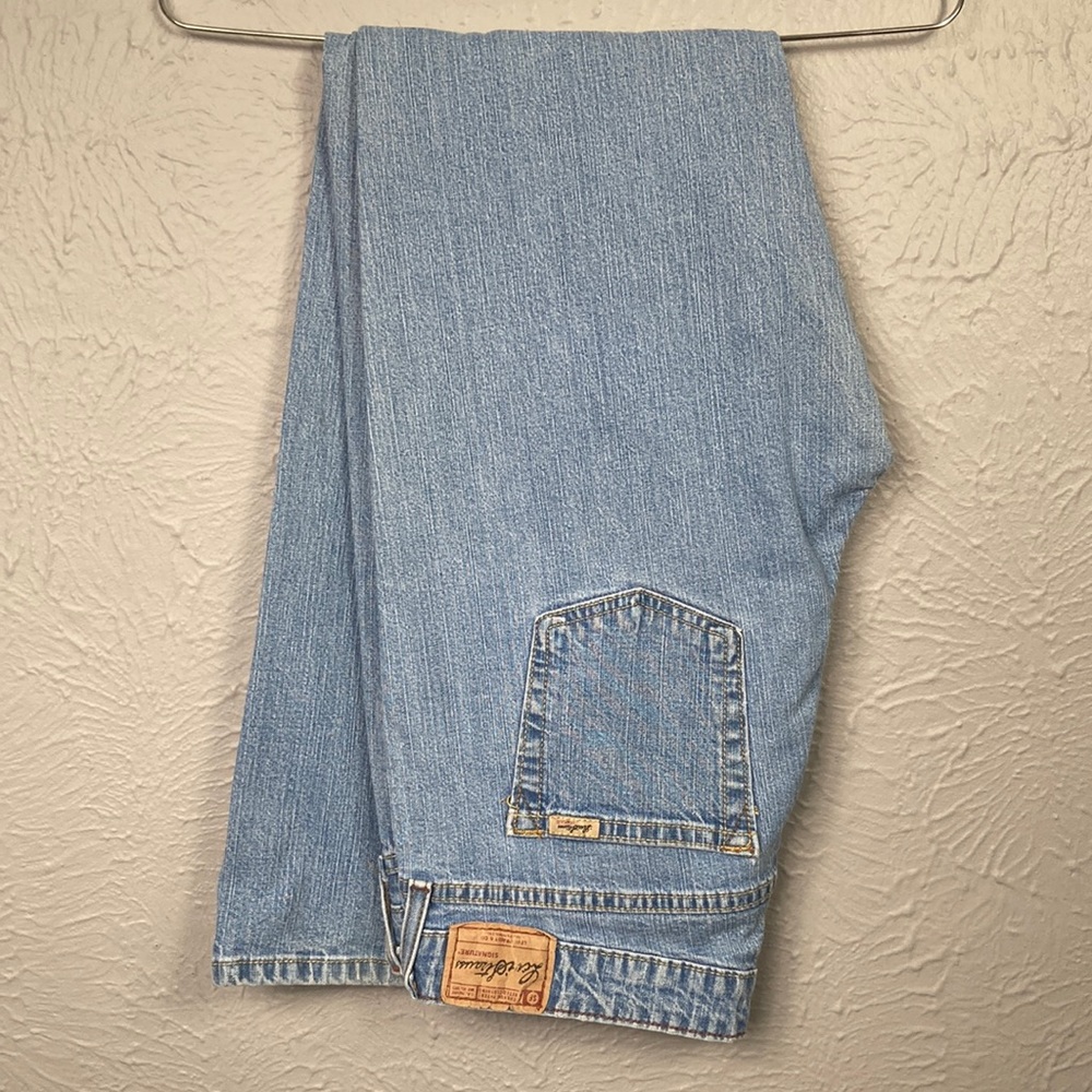 Levi Strauss Signature Stretch Low Rise Bootcut Blue Jeans Women's Size …